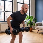 VERSTELBARE HALTERS 25KG - SET VAN 2