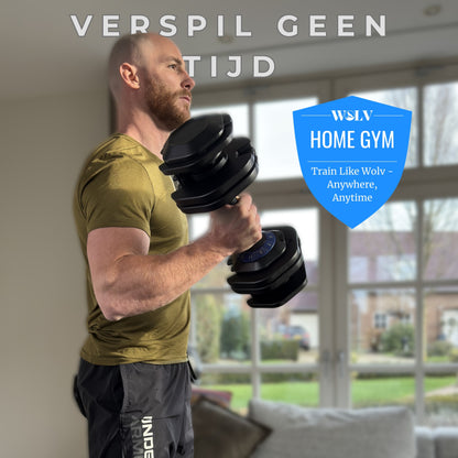 ADJUSTABLE DUMBBELLS 25KG - SET OF 2