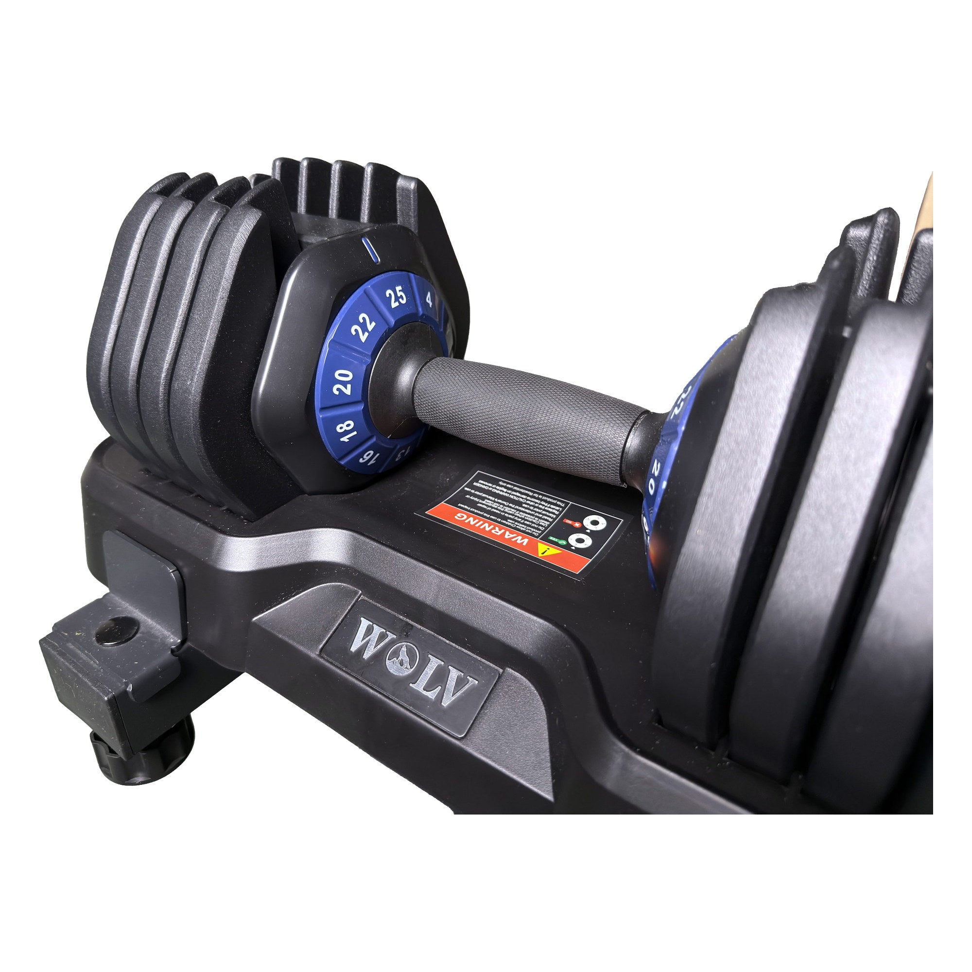 VERSTELBARE HALTERS 25KG - SET VAN 2 + HALTERREK