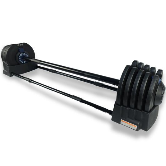 VERSTELBARE BARBELL 41KG - OM TE BOUWEN NAAR 40KG DUMBBELL