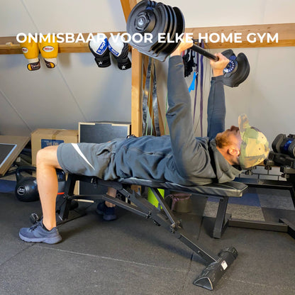 VERSTELBARE BARBELL 41KG - OM TE BOUWEN NAAR 40KG DUMBBELL