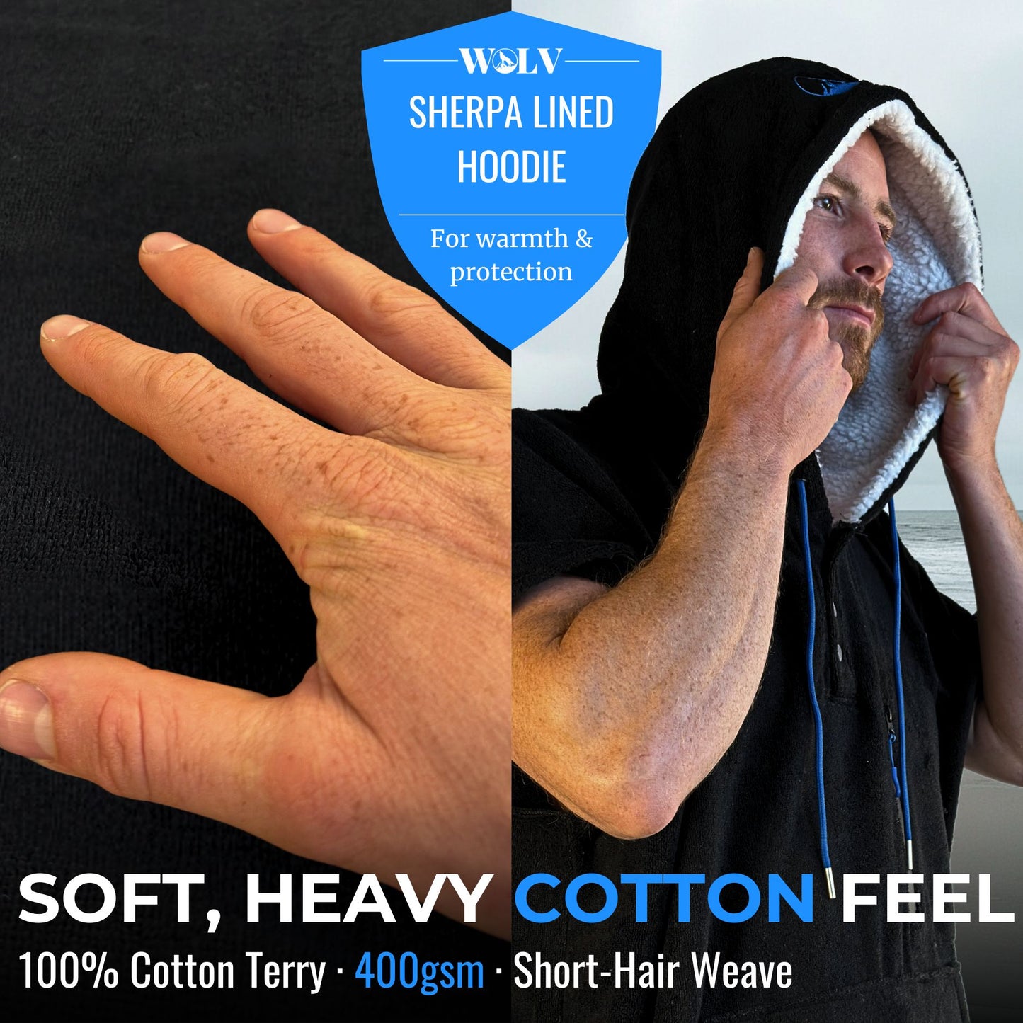 SURF-PONCHO – ÜBERGROßES KAPUZEN-HANDTUCH ZUM UMZIEHEN