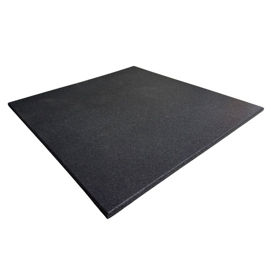 Rubberen Gym Vloertegel | 100×100 cm × 2 cm | Schokabsorberende Sportvloer voor Thuisgym