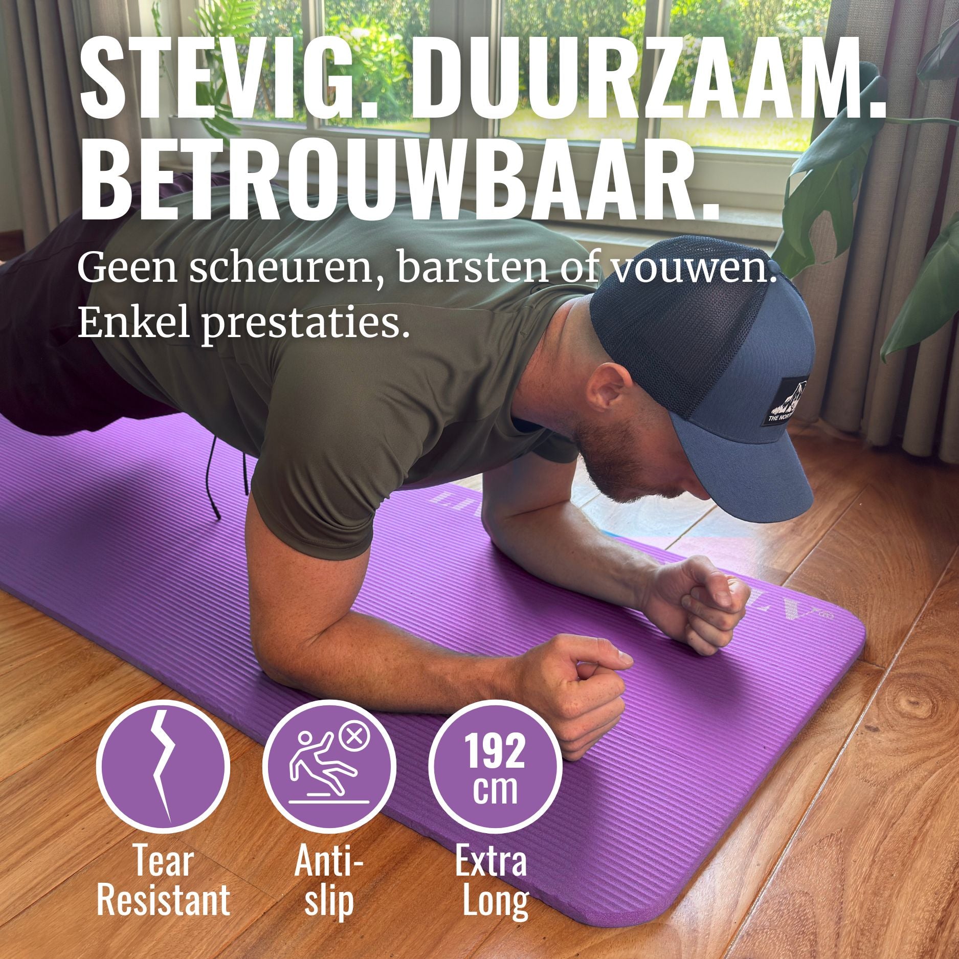 Extra Thick Yoga Mat - 15mm